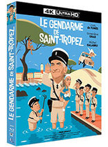 Le blu-ray 4K du film Le Gendarme de Saint-Tropez est en promo