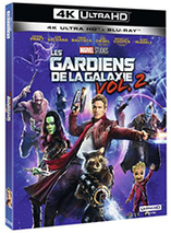 Le Blu-ray 2K+4K du film Les Gardiens de la Galaxie vol2 est en promo