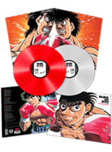 La ﻿bande originale double vinyle double vinyle coloré de Hajime No Ippo est en promo