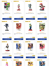 Une sélection de figurines amiibo est en promo sur Micromania