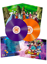 La bande originale volume 2 de Dragon Ball Super en vinyles colorés est en promo