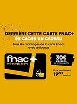 La carte Fnac+ Jackpot est en promo 