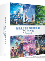 Le coffret blu-ray Anthology des films d'animation de Makoto Shinkai est en promo