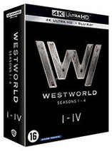 Le coffret intégral Saisons 1 à 4 de la série Westworld en blu-ray 4K est en promo