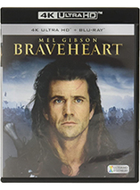 Le film Braveheart en blu-ray 2D+4K est en promo