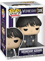 La figurine Funko Pop de Mercredi Addams dans la série Wednesday est en promo
