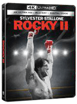 Le steelbook de ROCKY 2 en blu-ray 2K+4K est en promo