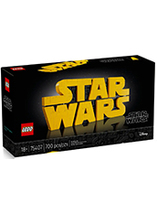 Le logo Star Wars à construire en brique LEGO est en promo 