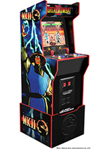 La borne d'Arcade1Up d’arcade Midway Legacy Edition avec son rehausseur assorti est en promo
