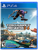 L'édition standard de Tony Hawk's Pro Skater 3+4 sur PS4