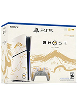 La console PS5 slim édition limitée Ghost of Yotei dorée est en promo