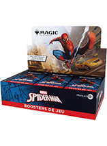 La boite de 30 boosters des cartes à collectionner Magic the Gathering x Spider-Man est en promo