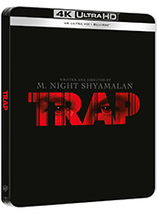 Le steelbook du film Trap en blu-ray 2K+4K est en promo
