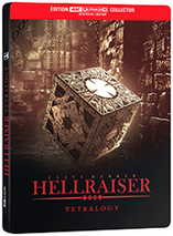 Le coffret édition collector de Tétralogie Hellraiser en blu-ray 4K est en promo