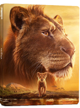 Le steelbook du film d'animation Mufasa : Le Roi Lion en blu-ray 4K est en promo