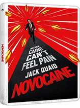 Le steelbook du film Novocaïne en blu-ray + blu-ray 4K est en promo