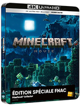 Le steelbook exclusif du film Minecraft en blu-ray 4K est en promo