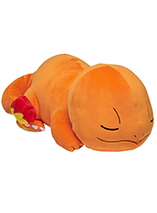 La peluche Bandai Jumbo Pokémon de Salamèche endormie est en promo