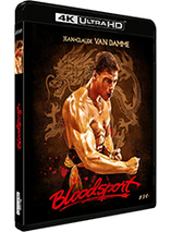 La version standard du film Bloodsport, tous les coups sont permis en blu-ray 4K est en promo
