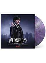 La bande originale de la saison 2 de la série Mercredi (Wednesday) en vinyle coloré est en promo