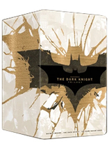 Le coffret 4 steelbook de la trilogie des films The Dark Knight de Christopher Nolan en blu-ray 4K est en promo