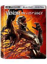 Le steelbook du film Venom : The Last Dance en blu-ray 2K+4K est en promo