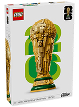Le nouveau LEGO Editions du Trophée officiel de la Coupe du monde de la FIFA est en promo