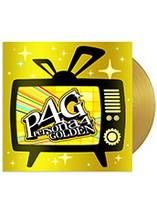La Bande originale du jeu ﻿Persona 4 Golden en vinyle jaune doré est en promo