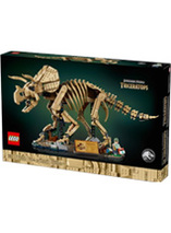 Le LEGO fossile de Triceratops dans le film Jurassic Park est en promo