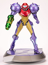 La figurine ﻿PVC de Samus dans Metroid avec l'armure Gravity est en promo