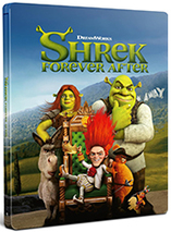 Le steelbook UK du film 𝐒𝐡𝐫𝐞𝐤 𝟒 : 𝐈𝐥 𝐞́𝐭𝐚𝐢𝐭 𝐮𝐧𝐞 𝐟𝐢𝐧 (2010) en blu-ray 4K est en promo