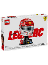 La réplique LEGO du Casque F1 de Charles Leclerc : Scuderia Ferrari HP est en promo