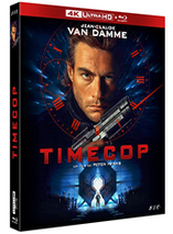 L'édition limitée du film Timecop (1994) en blu-ray 4K est en promo