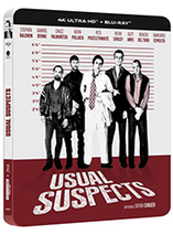 Le steelbook du film Usual Suspects (1995) est en promo