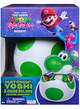 La figurine Interactive de Yoshi à faire éclore de son oeuf du film Super Mario Galaxy est en promo