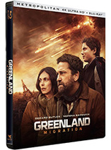 Le steelbook du film Greenland 2 : Migration en blu-ray 4K est en promo