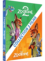 Le ﻿Coffret 2 films Zootopie 1 et 2 en blu-ray est en promo