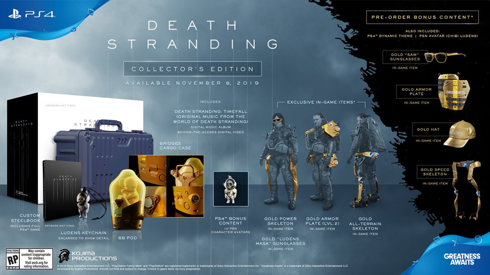 Death Stranding 2 : On the Beach - édition collector (PS5)