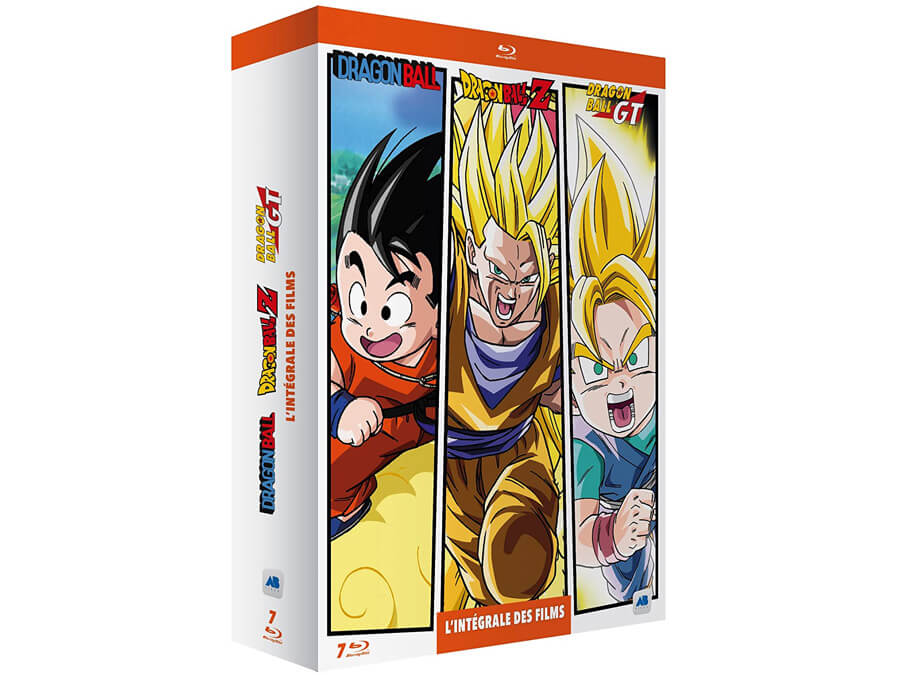 Coffret Intégrale films Dragon Ball Bluray