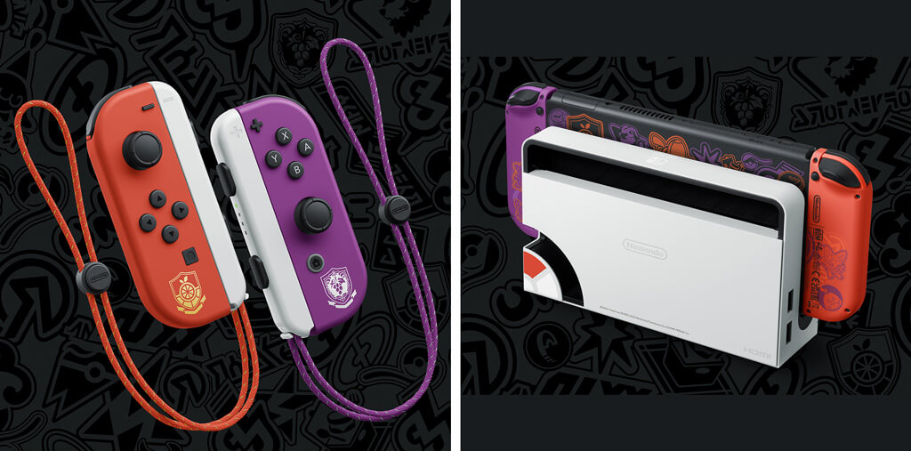 Console Nintendo Switch OLED édition spéciale Pokémon Ecarlate