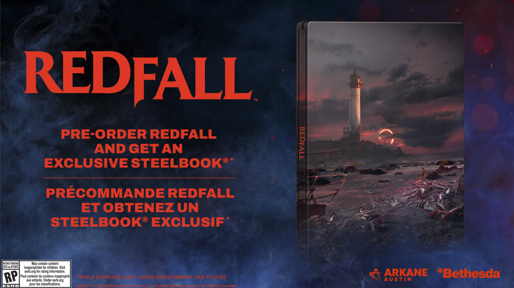 Redfall Steelbook bonus de pré commande