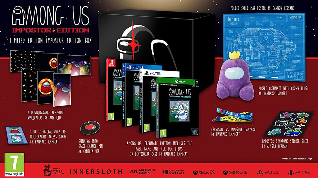 édition collector Impostor du jeu Among us promo