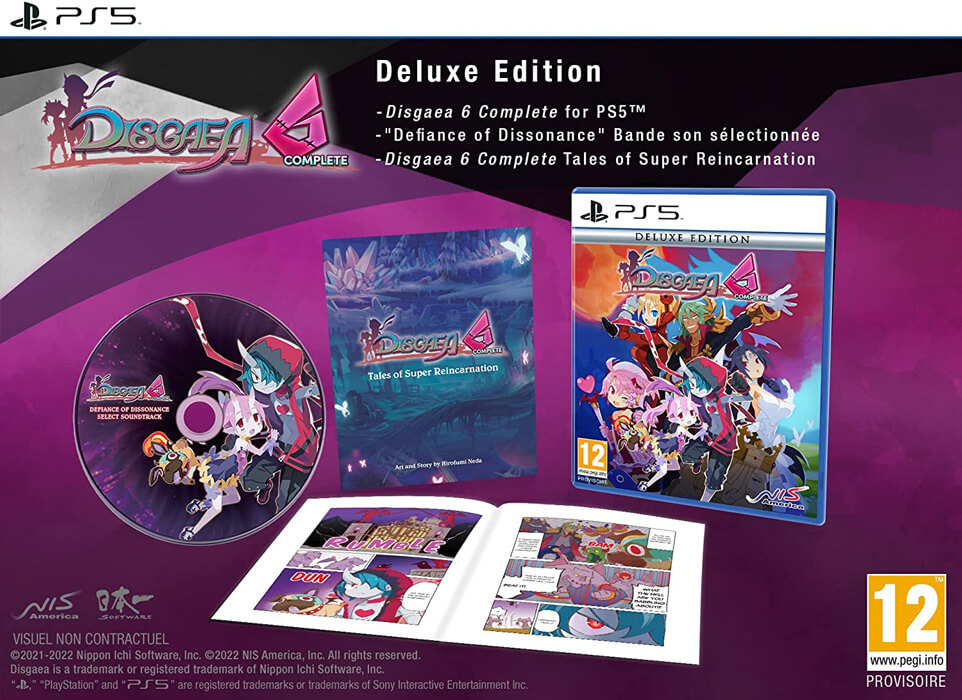 édition Deluxe de Disgaea 6 sur PS5 est en promo