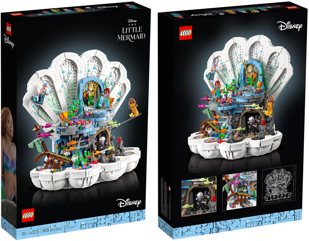 La petite sirène : coquillage royale - LEGO Disney