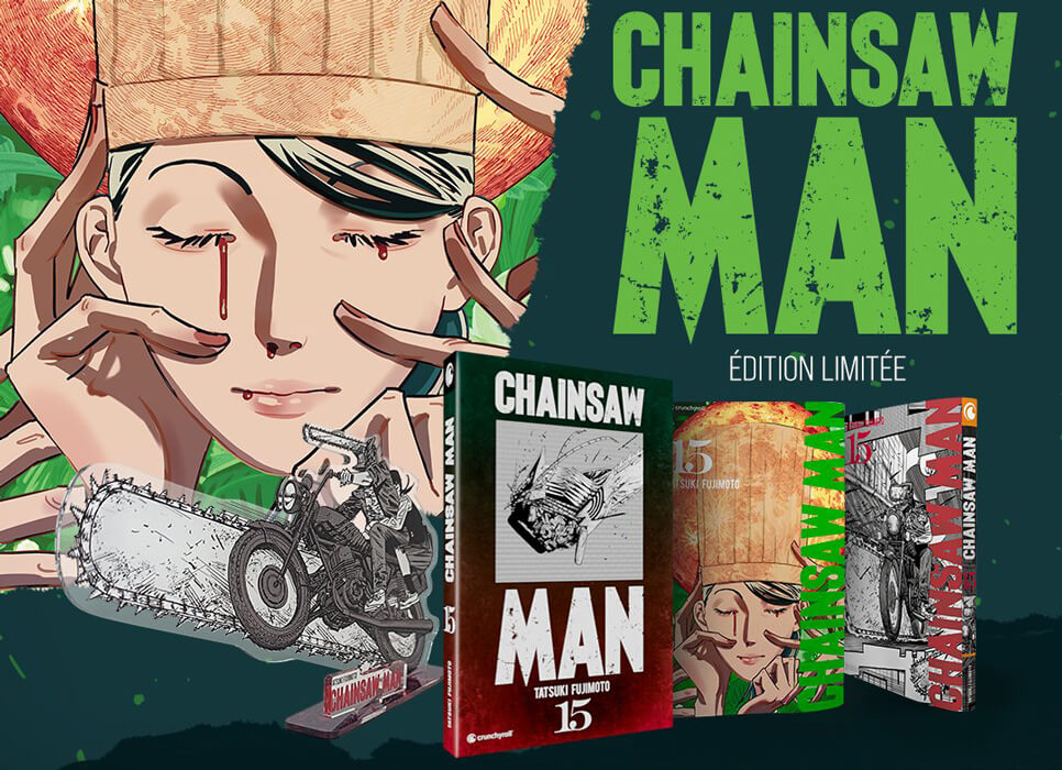 édition spéciale du tome 15 du maga Chainsaw Man