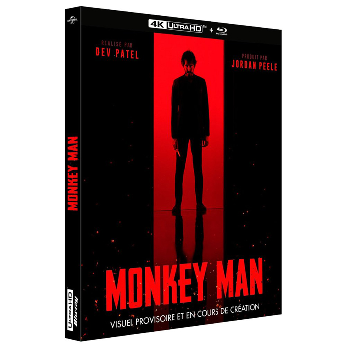 Monkey Man (2024) - blu-ray 4K