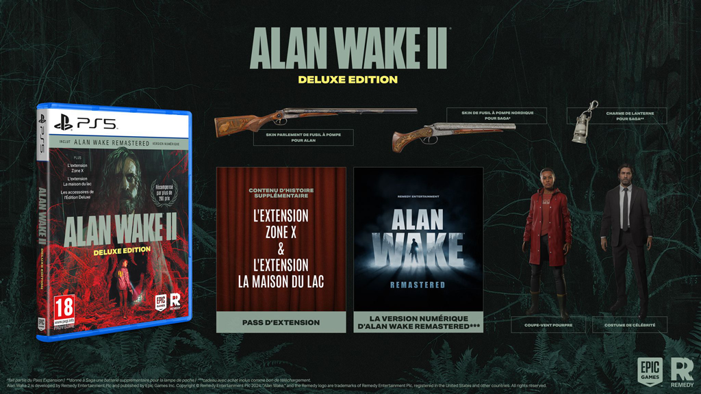 Alan Wake 2 - édition Deluxe