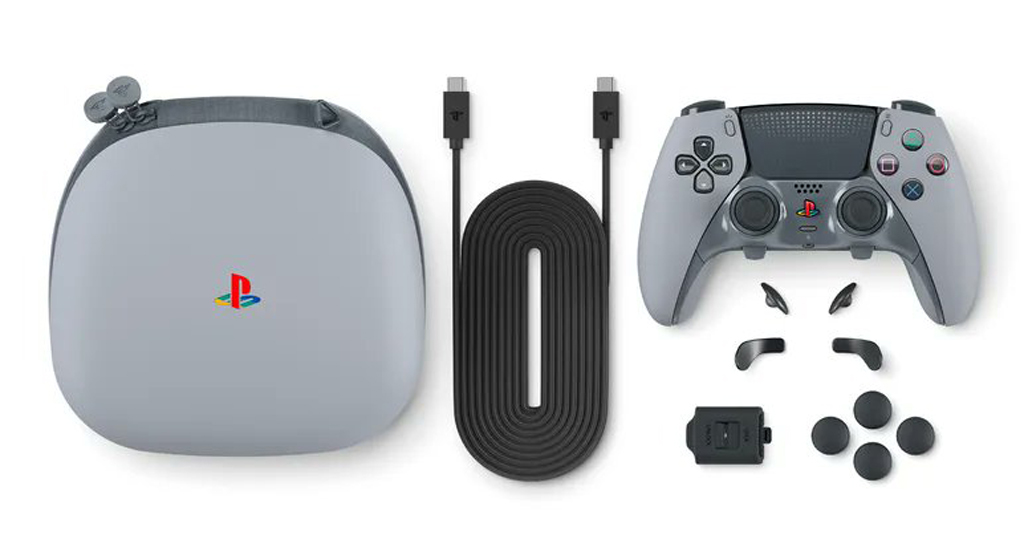 Manette Sony DualSense Edge PS5 – Édition 30ème Anniversaire – Gris (Neuve)