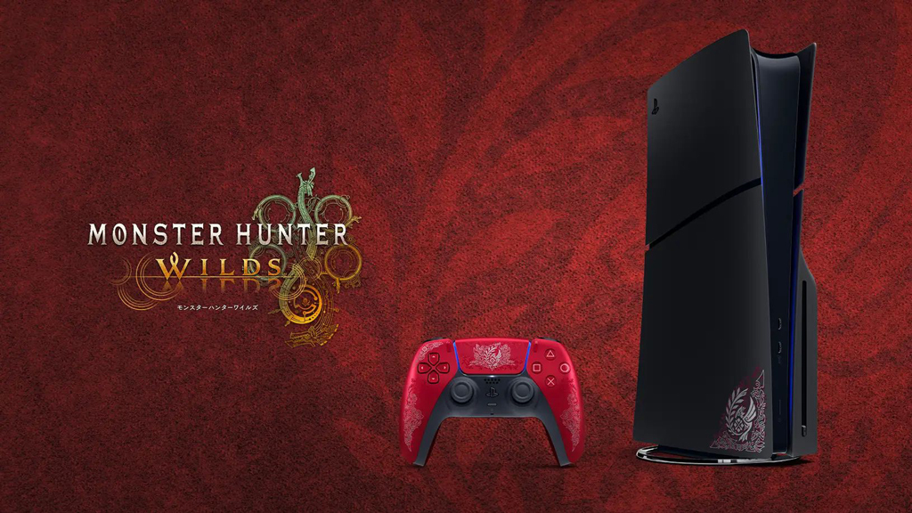 Manette PS5 collector Monster Hunter Wilds - Jeux vidéo