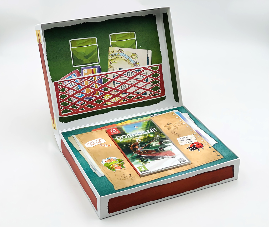 Trader Games - DORDOGNE - COFFRET DELUXE SOUVENIRS BOX (300.EX) SWITCH EURO NEW (PIX'N LOVE 22) on Nintendo Switch
